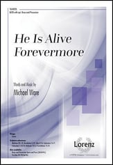 He Is Alive Forevermore SATB choral sheet music cover